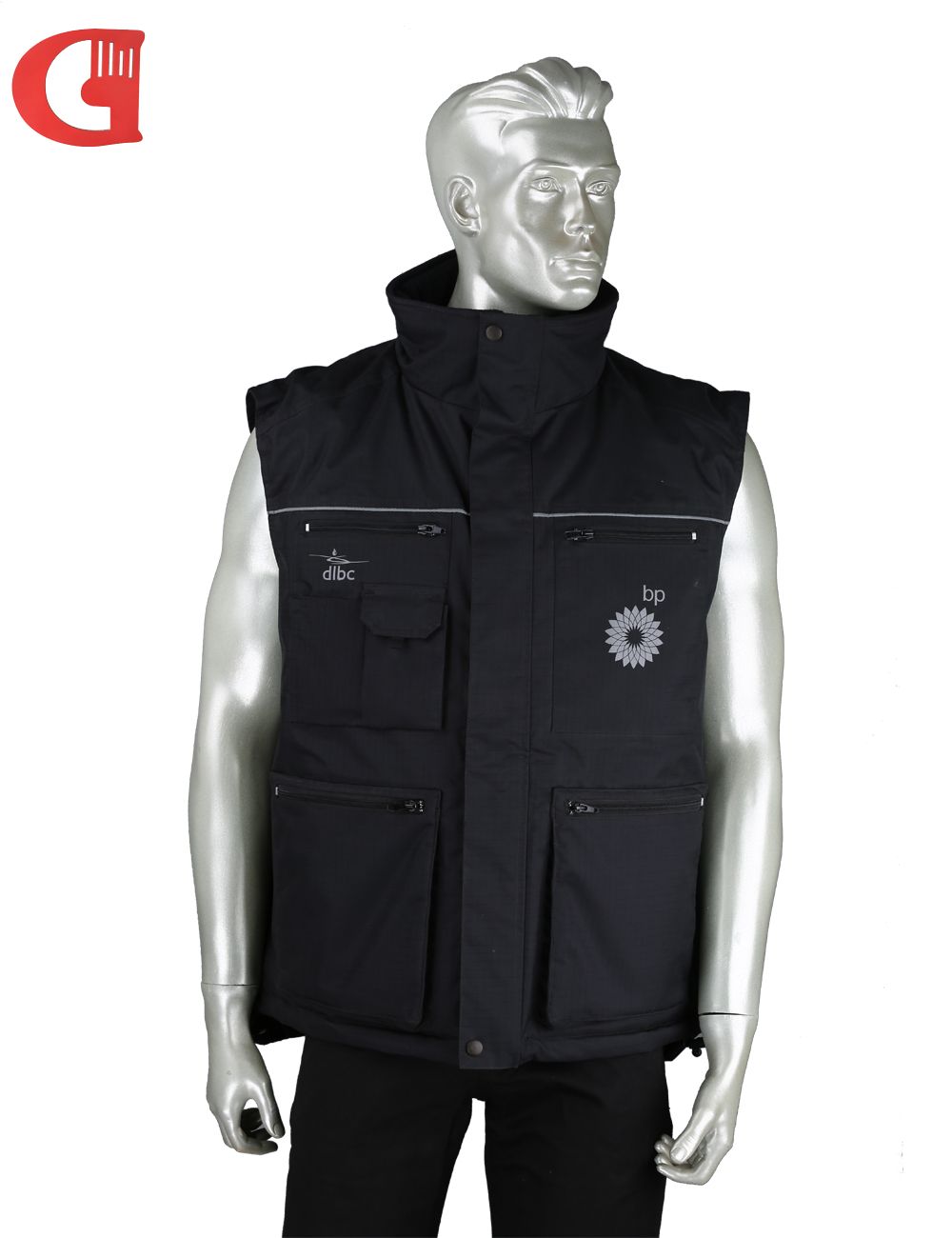 Rip-stop Waterproof Bodywarmer Winter padded Vests Chinese Clothing Supplier